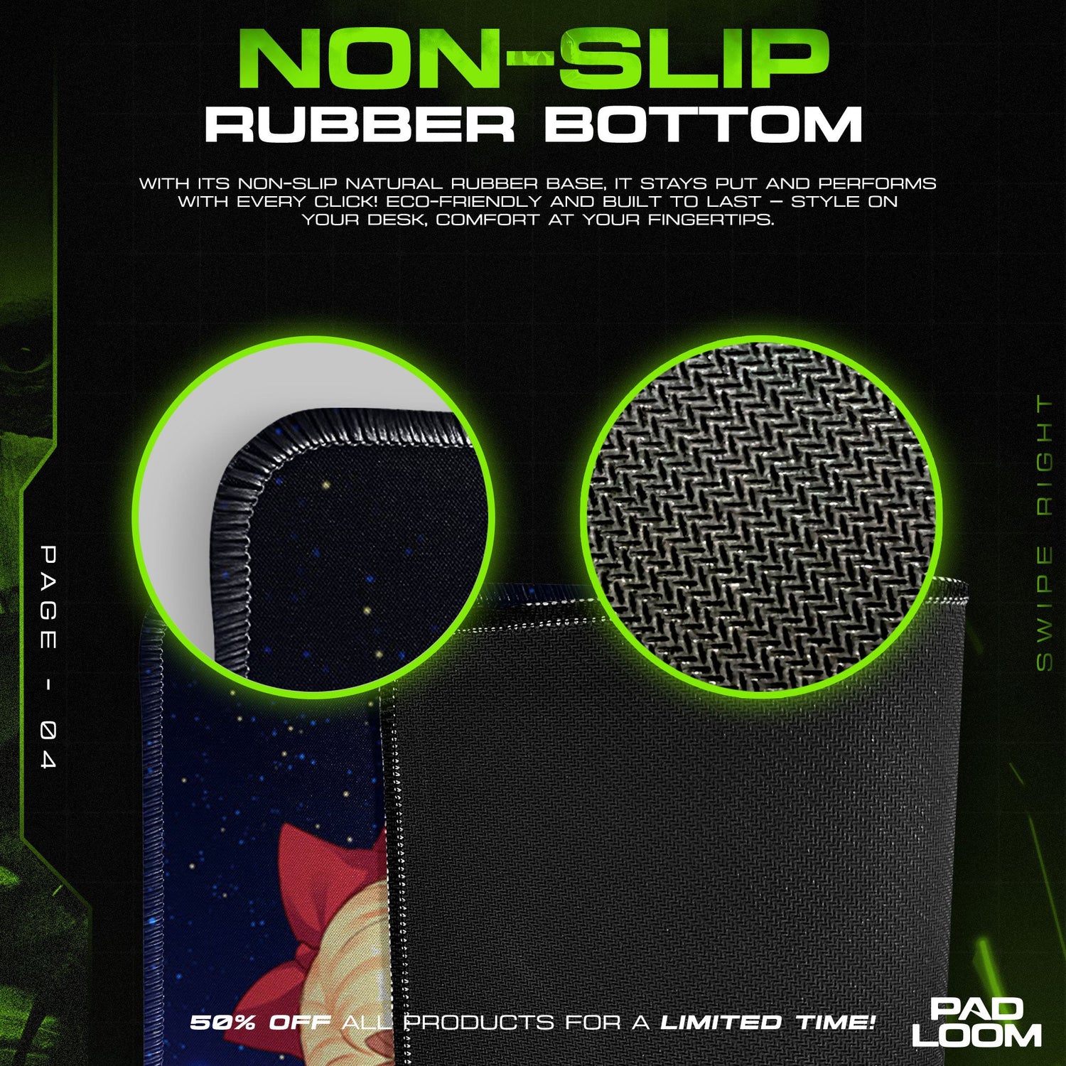 Sailor Moon Team Mouse Pad - Guardians Anime Desk Mat Padloom