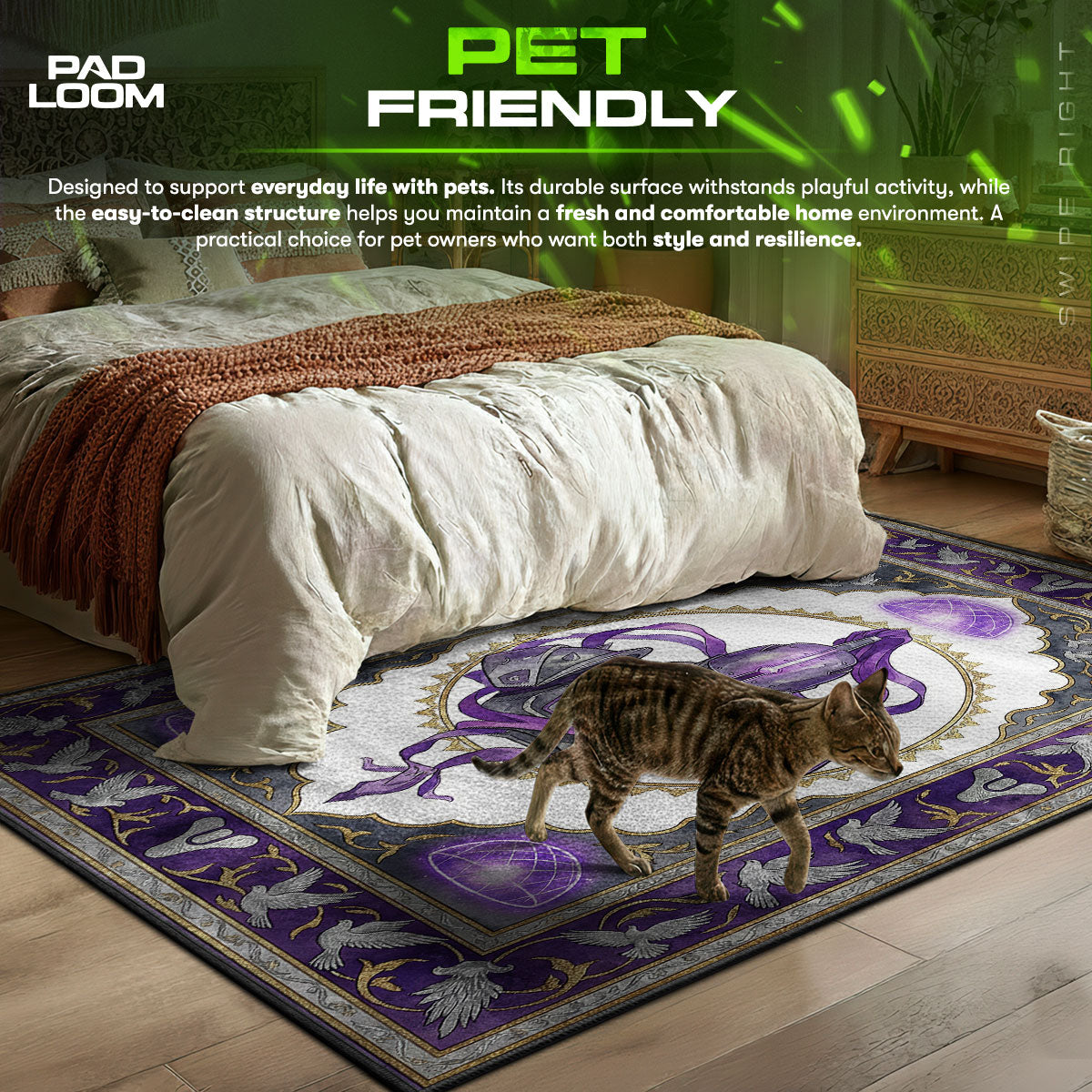 Saint-14 Void Hero Rug - Destiny 2 Chair Mat