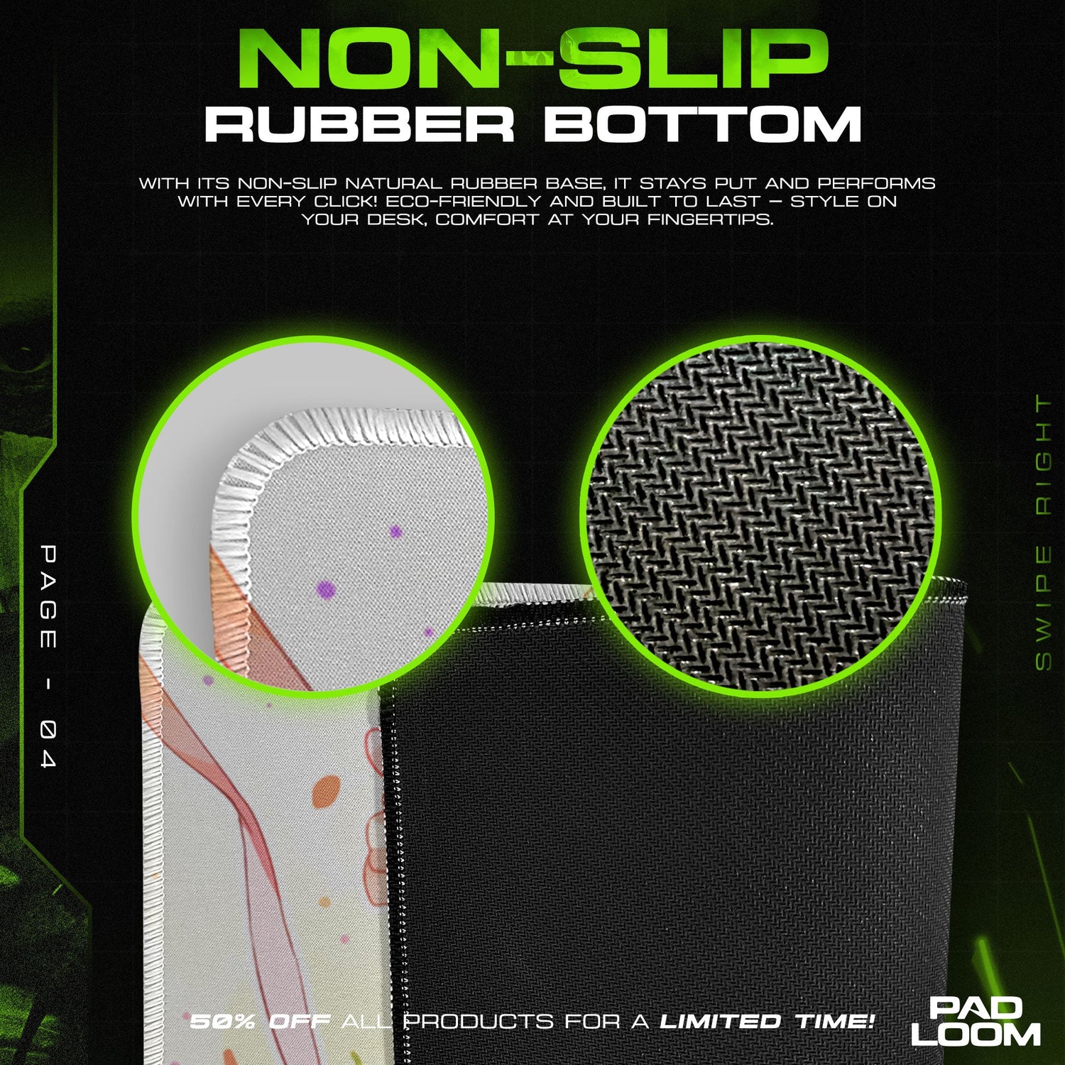 Sakura Kinomoto Mouse Pad - Enchanted Wings Anime Desk Mat Padloom