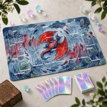 Salamence Storm Playmat - Pokemon TCG Mat