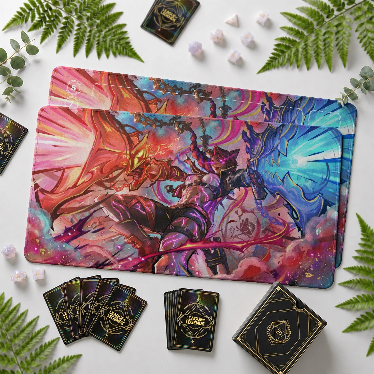 Samira Daredevil Playmat - LoL Riftbound TCG Mat