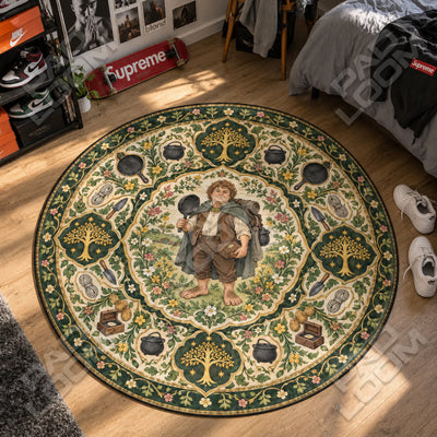 Samwise Skillet Round Rug - Lord of the Rings Chair Mat