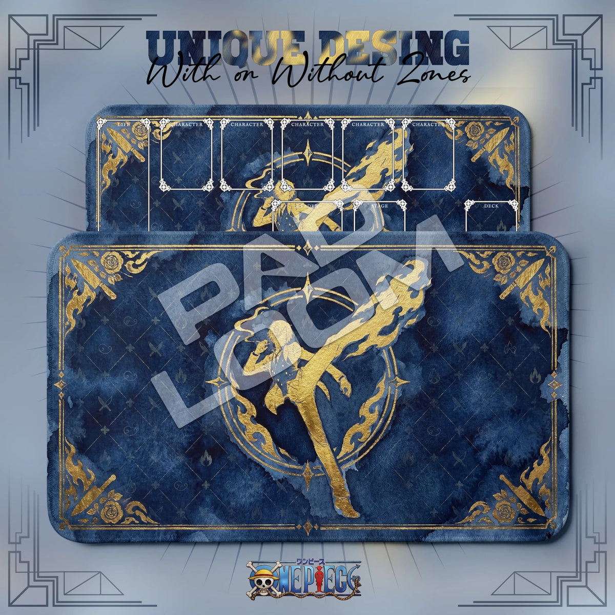 Sanji Diable Playmat - One Piece TCG Mat