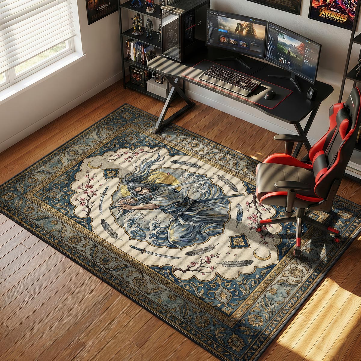 Sasaki Kojiro Swallow Cut Rug - Vagabond Chair Mat