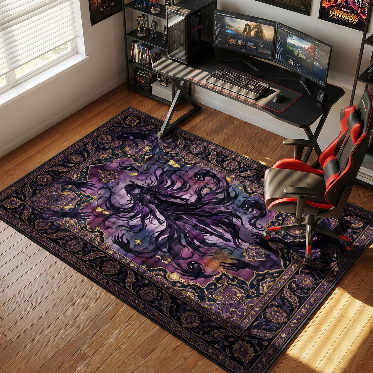 Satella Shadow Hand Rug - Re:Zero Chair Mat