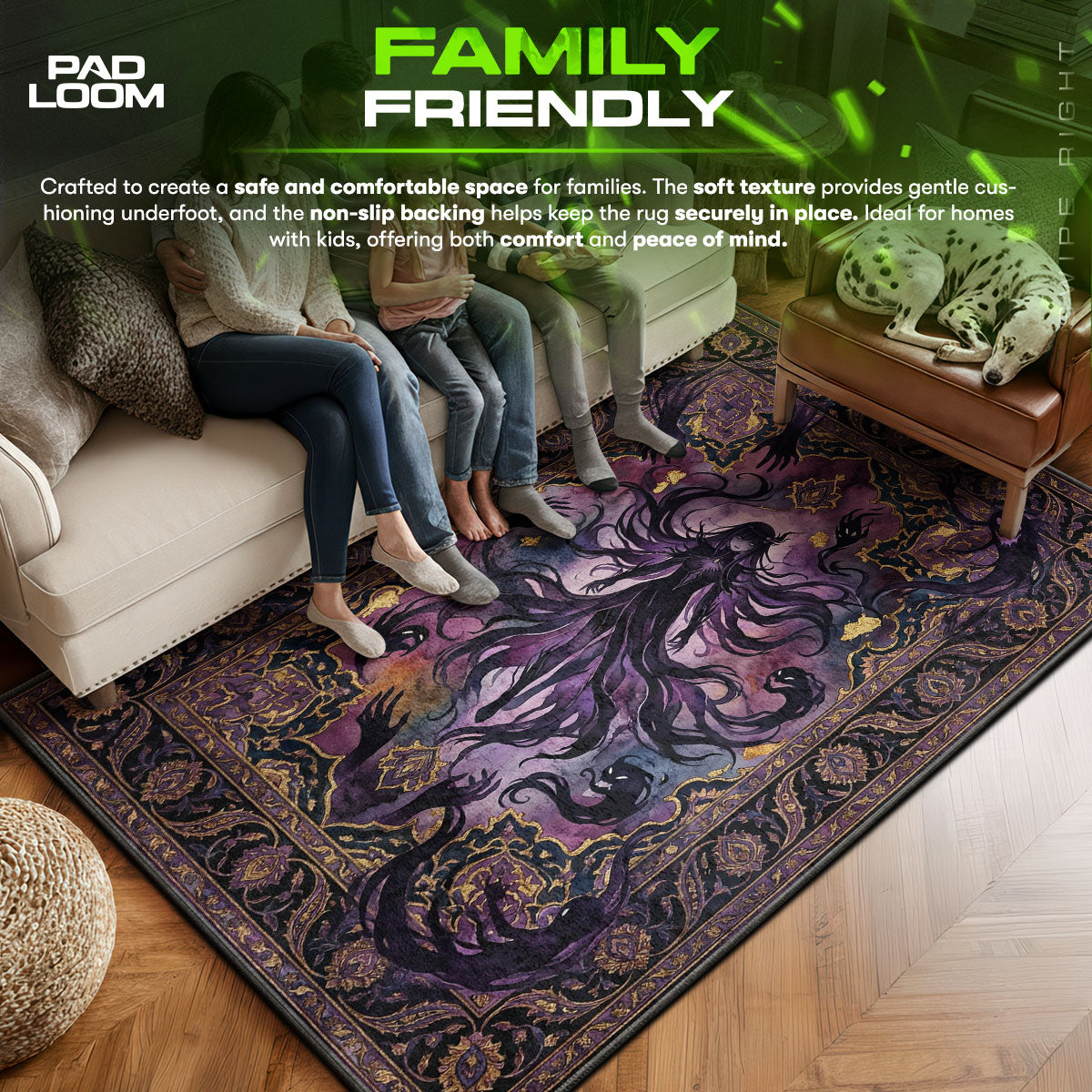 Satella Shadow Hand Rug - Re:Zero Chair Mat