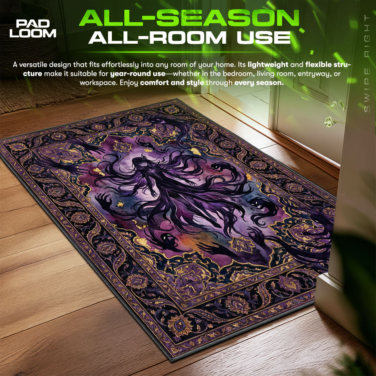 Satella Shadow Hand Rug - Re:Zero Chair Mat