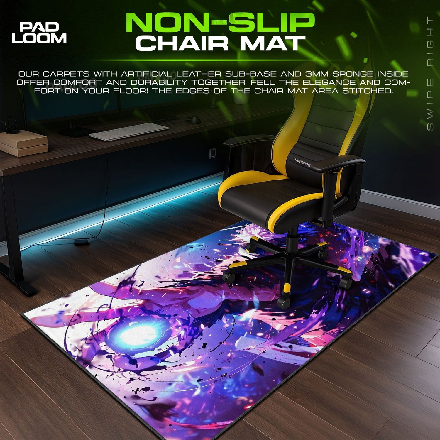 Jujutsu Kaisen Mouse Pad - Cursed Realm Anime Desk Mat Padloom