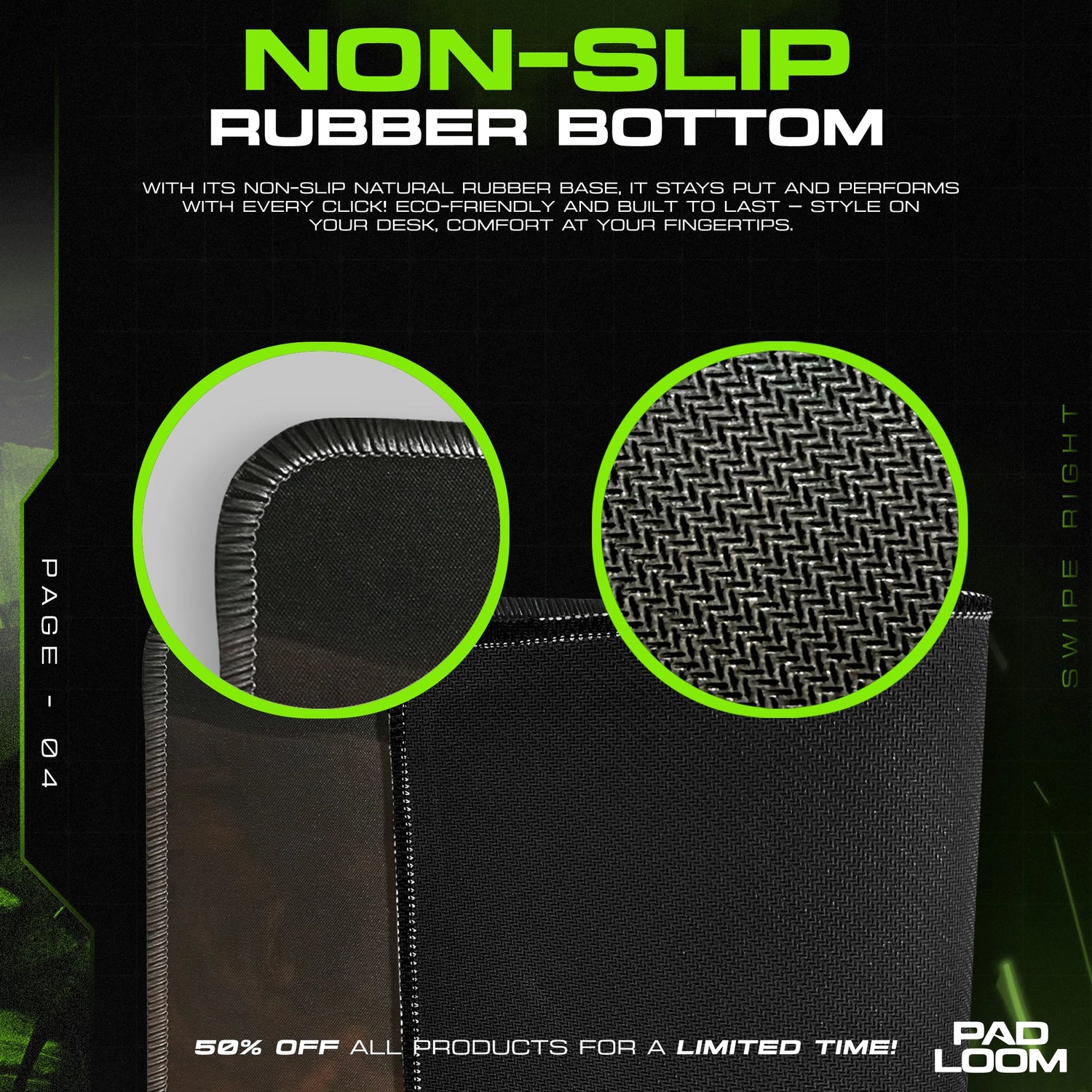 Sauron Dark Lord Mouse Pad - Lord of the Rings Desk Mat