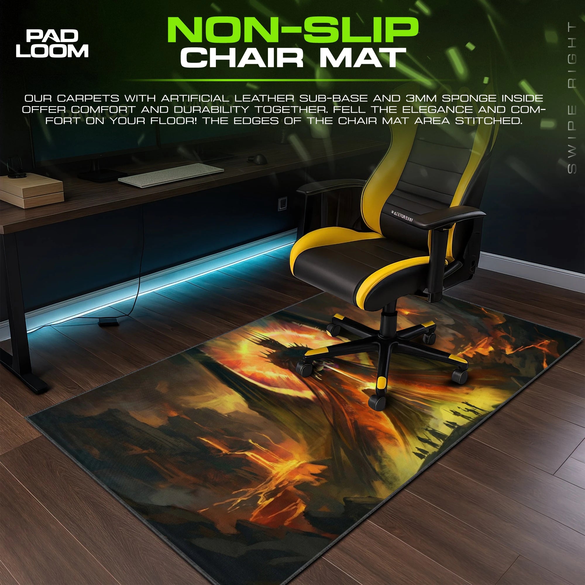 Sauron Dark Lord Mouse Pad - Lord of the Rings Desk Mat