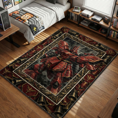 Sazabi Neo Zeon Commander Rug - Mobile Suit Chair Mat