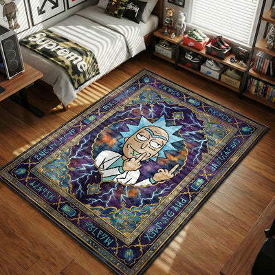 Scary Terry Rug — Rick and Morty Cartoon Area Rug
