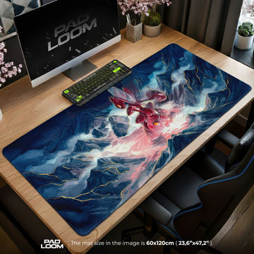 Scizor Frost Peaks Mouse Pad - Pokemon Desk Mat