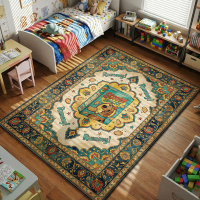 Scooby Snacks Rug — Scooby-Doo Cartoon Area Rug