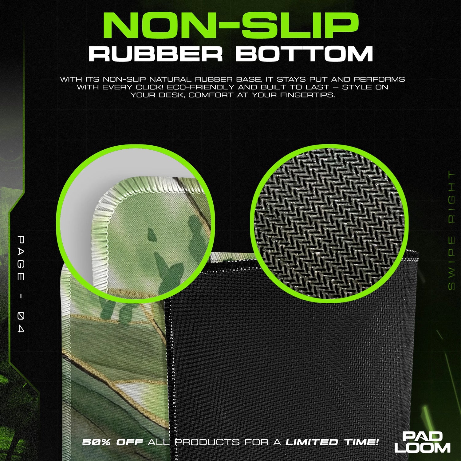 Scyther Scizor Blossom Duel Mouse Pad - Pokemon Desk Mat