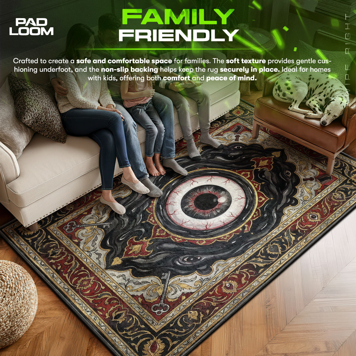 Seek Eye Horror Teppich - Roblox TÜREN Stuhlmatte