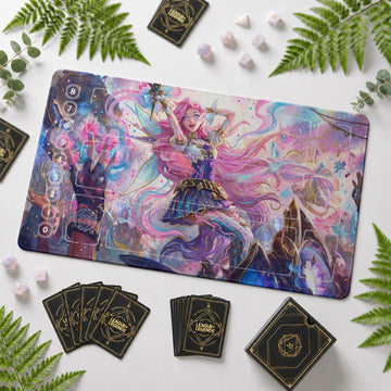 Seraphine Starlet Playmat - LoL Riftbound TCG Mat
