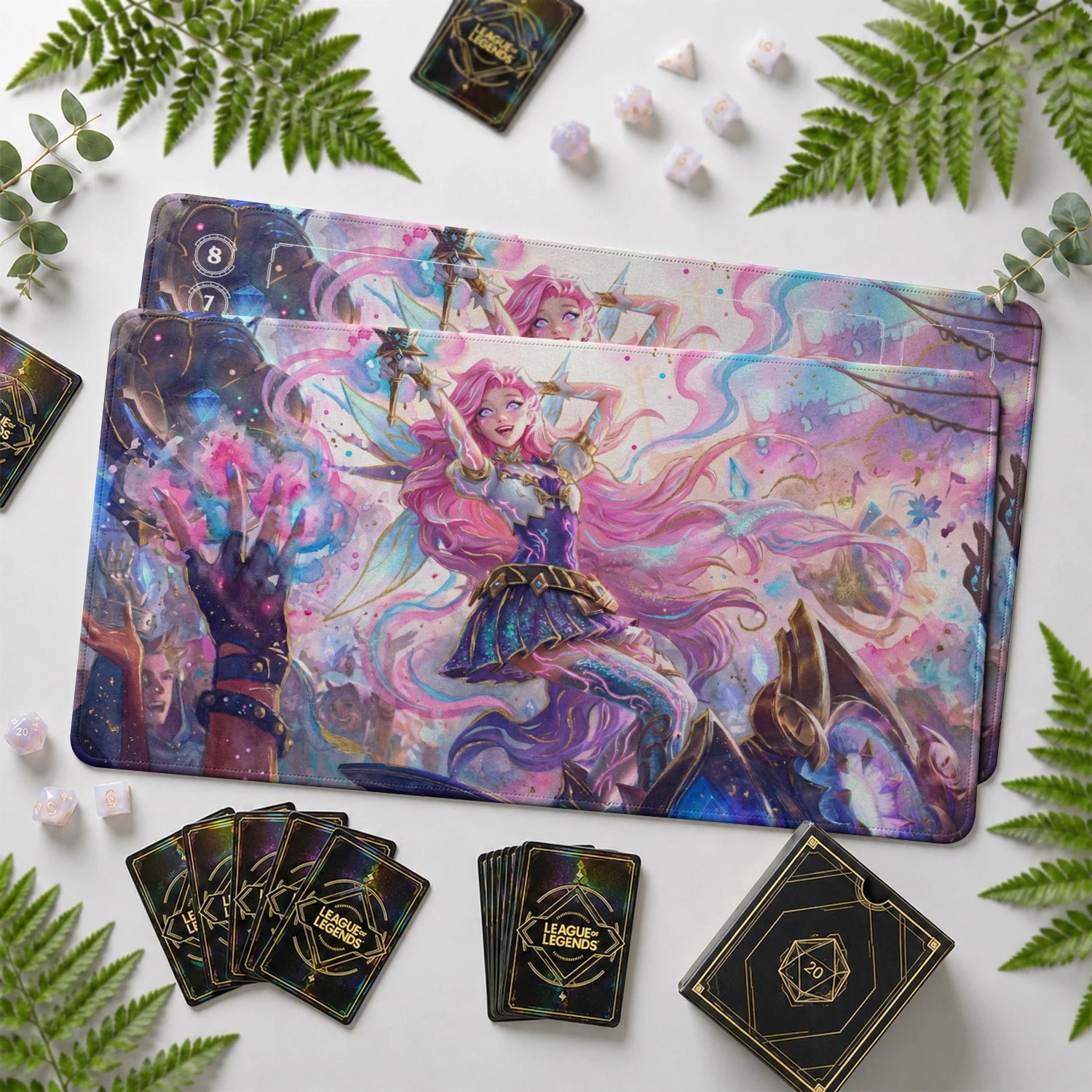 Seraphine Starlet Playmat - LoL Riftbound TCG Mat