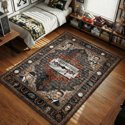 Shelby Brothers Razor Rug - Peaky Blinders Room Mat