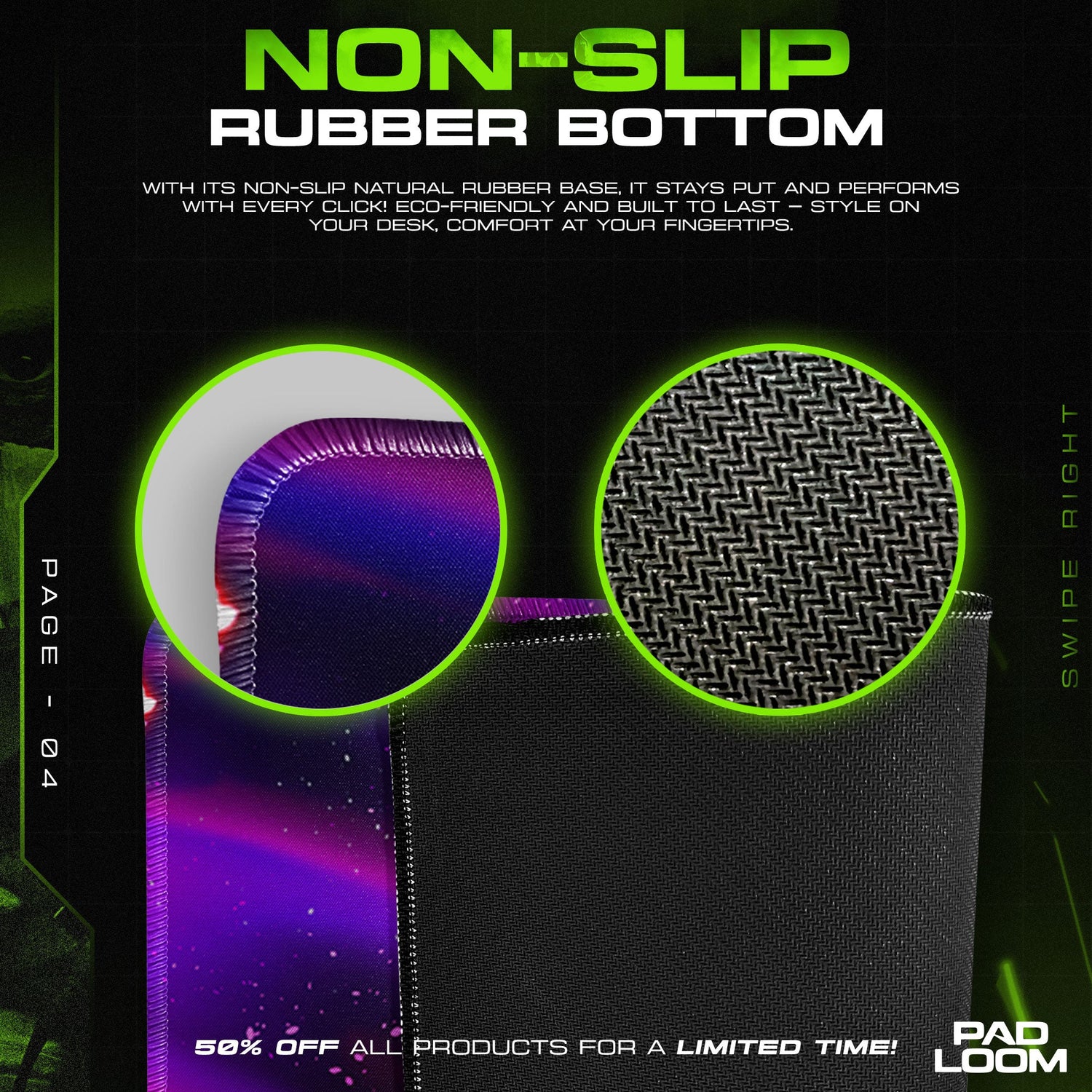 Shinobu Kocho Mouse Pad - Butterfly Hashira Anime Desk Mat Padloom