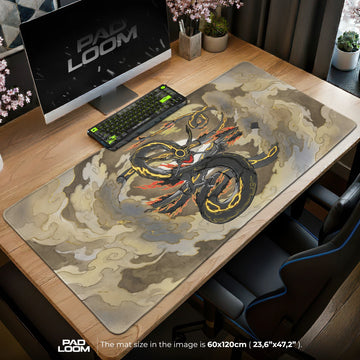 Shiny Rayquaza Storm Mouse Pad - Pokemon Desk Mat