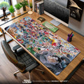 Shonen Jump Mouse Pad, Anime Legends Gaming Desk Mat Padloom