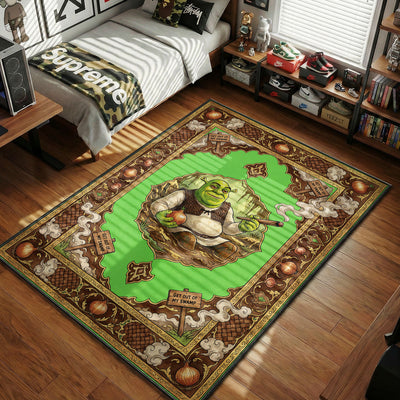 Shrek Swamp Boss Cigar Rug - Hypebeast Floor Mat