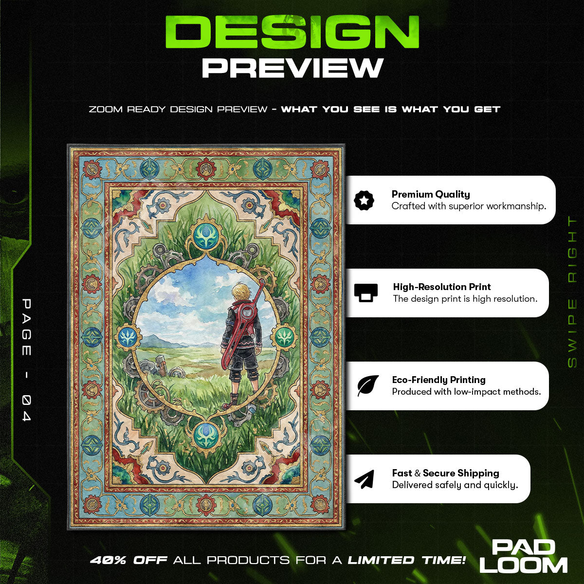 B-12 Rotes Protokollteppich - Streunende Stuhlmatte