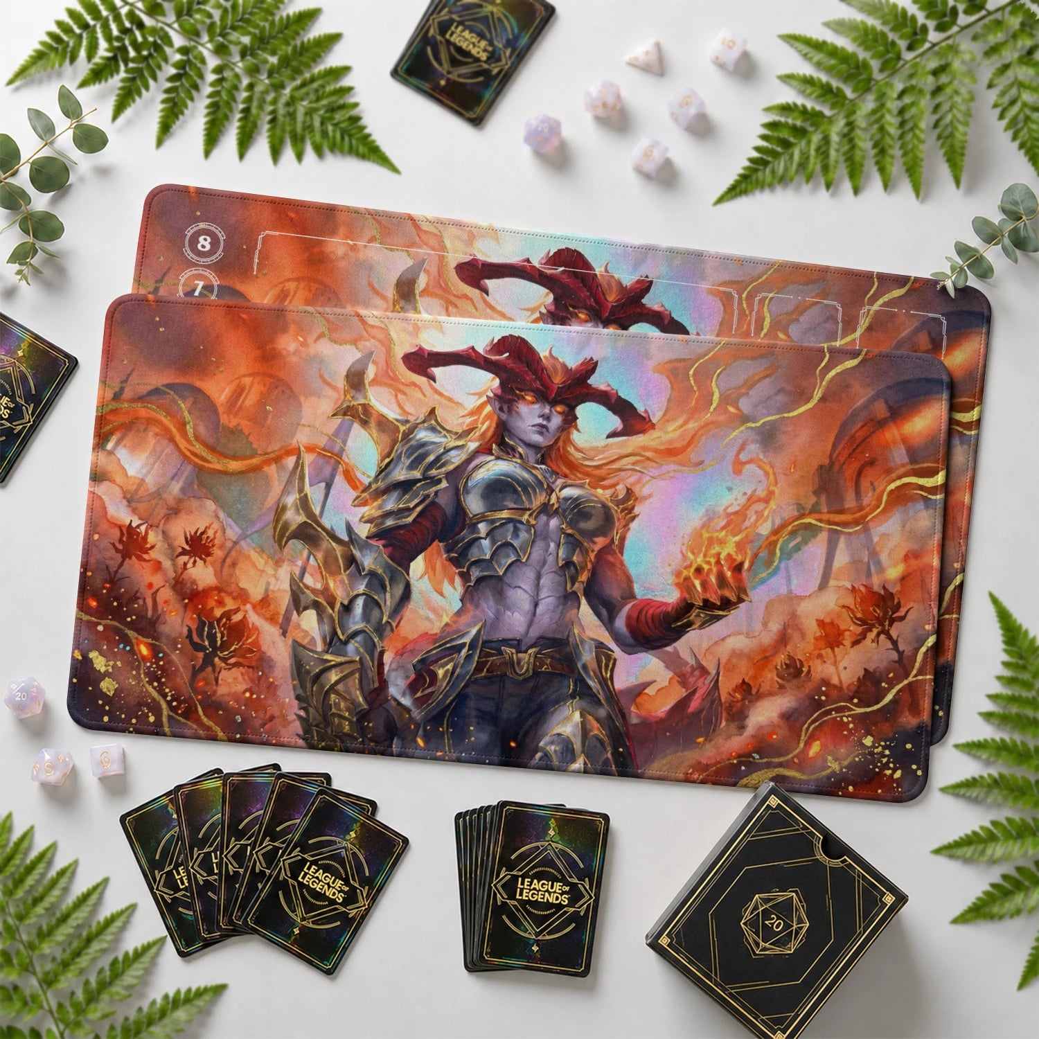 Shyvana Dragonborn Playmat - LoL Riftbound TCG Mat