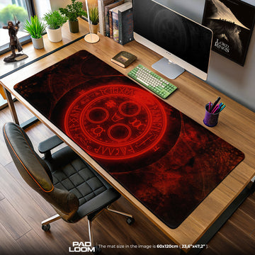 Silent Hill Seal Mouse Pad, Game Horror Gaming Desk Mat