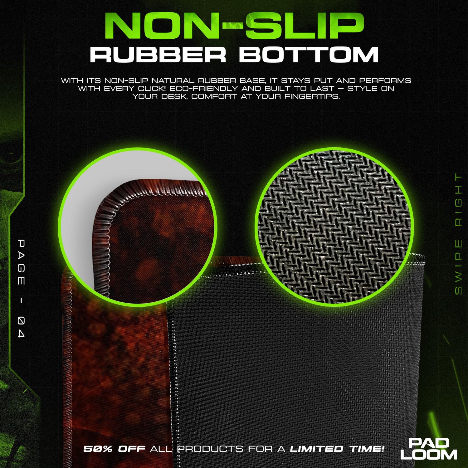 Silent Hill Seal Mouse Pad, Game Horror Gaming Desk Mat Padloom