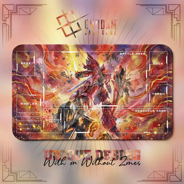 Sinanju Inferno Playmat - Gundam TCG Card Game Mat