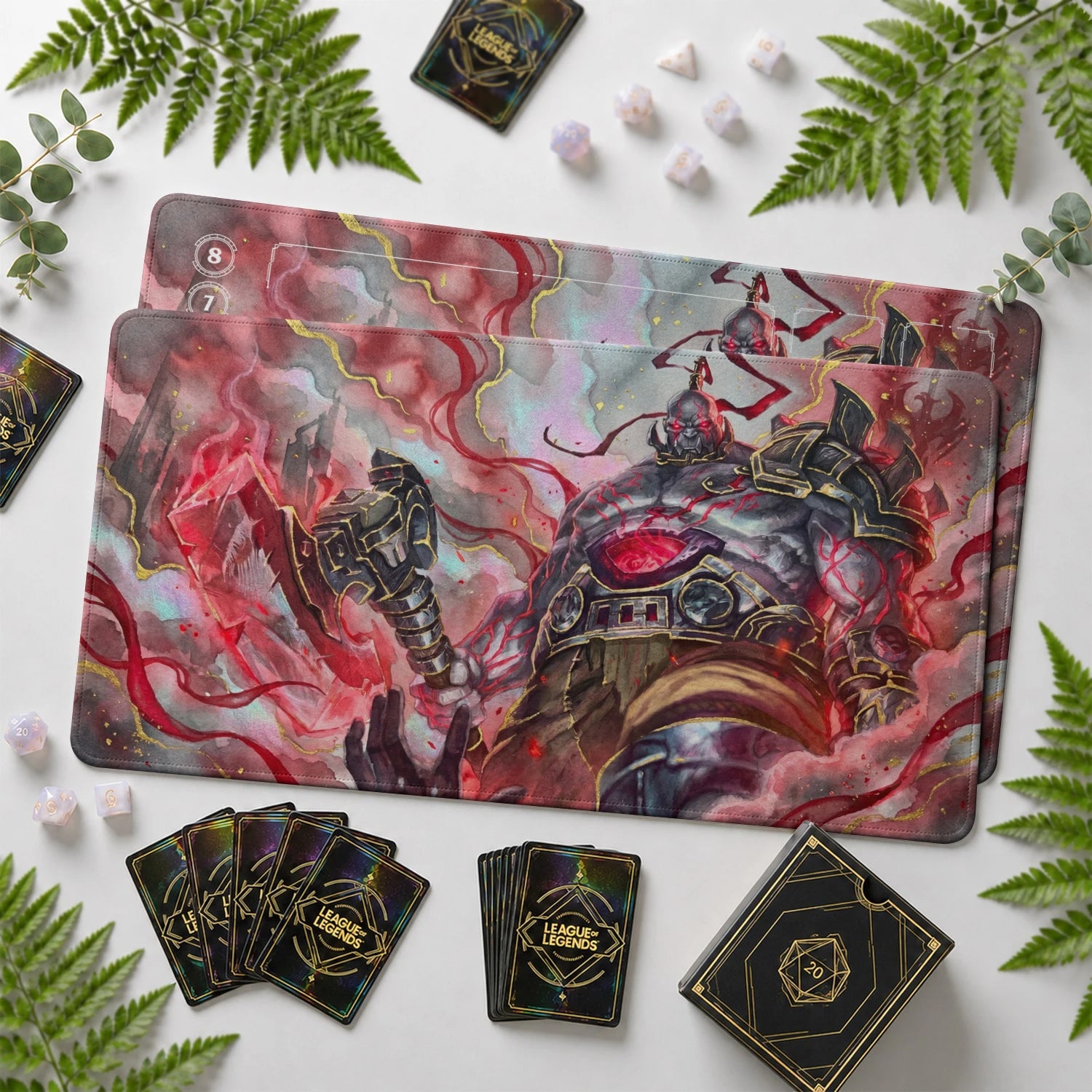 Sion Juggernaut Playmat - LoL Riftbound TCG Mat