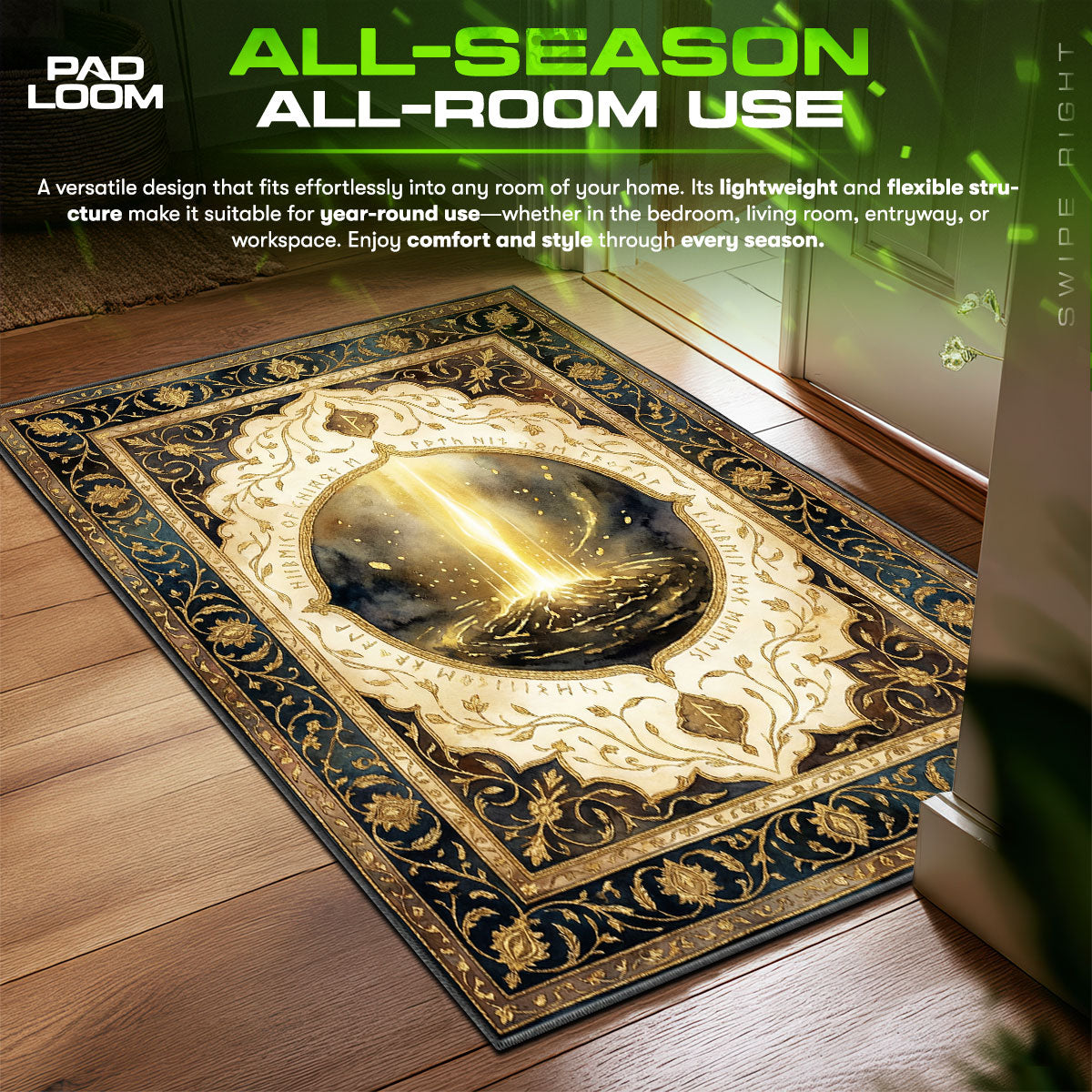 Site of Grace Sanctuary Rug - Elden Ring Chair Mat