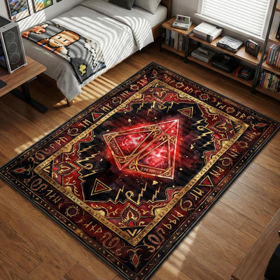 Sith Holocron Dark Side Rug - Star Wars Room Mat