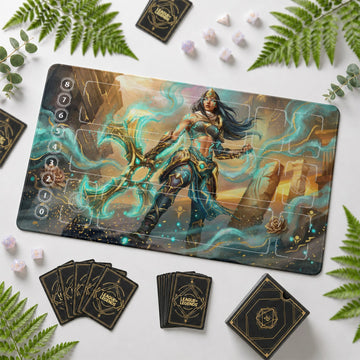 Sivir Crossblade Playmat - LoL Riftbound TCG Mat