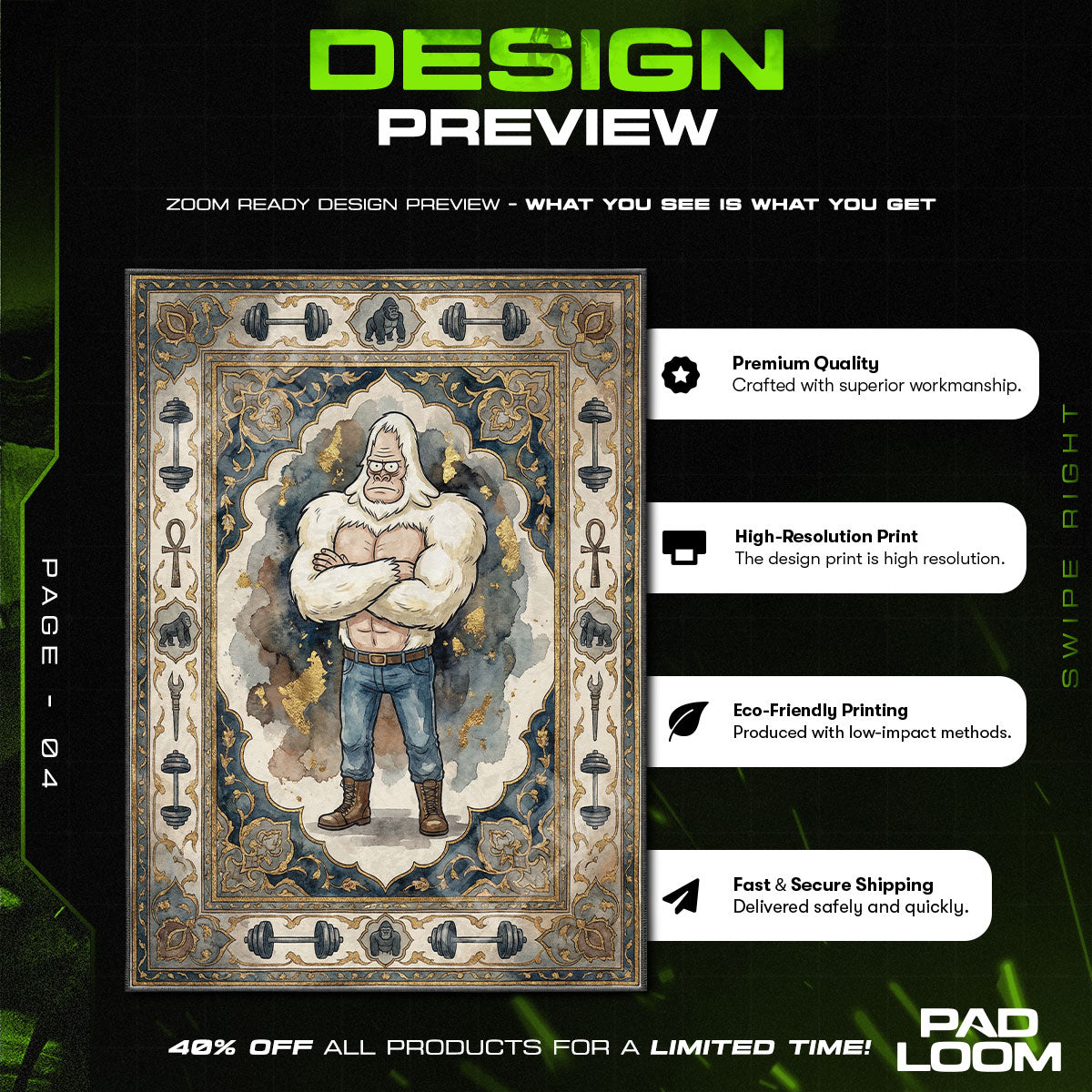 Skips Regular Show Cartoon Area rug — main product view