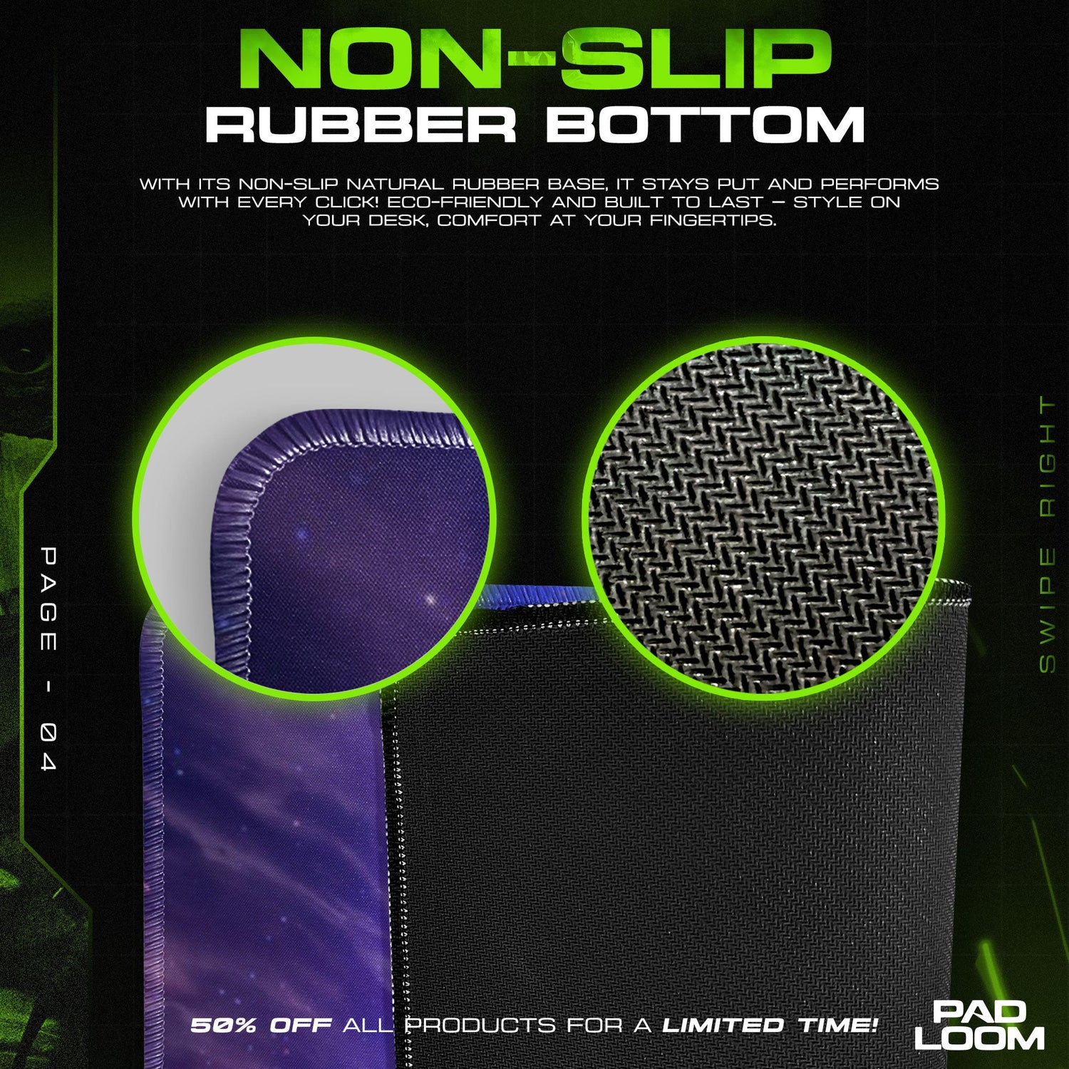 Skyrim Alduin Mouse Pad, Game Dragon Gaming Desk Mat Padloom