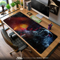 Skyrim Dragonborn Mouse Pad, Game Hero Gaming Desk Mat Padloom