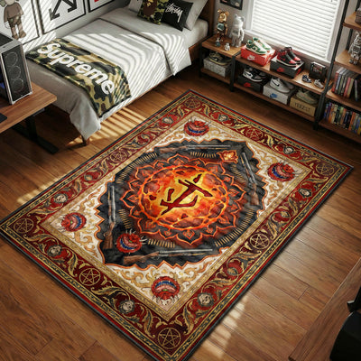 Slayer Mark Demonic Rug - Doom Room Mat