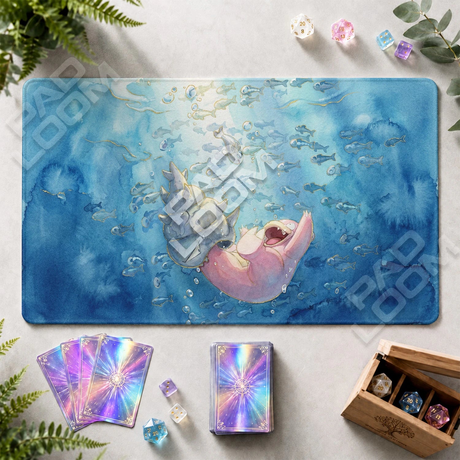 Slowbro Dive Playmat - Pokemon TCG Mat