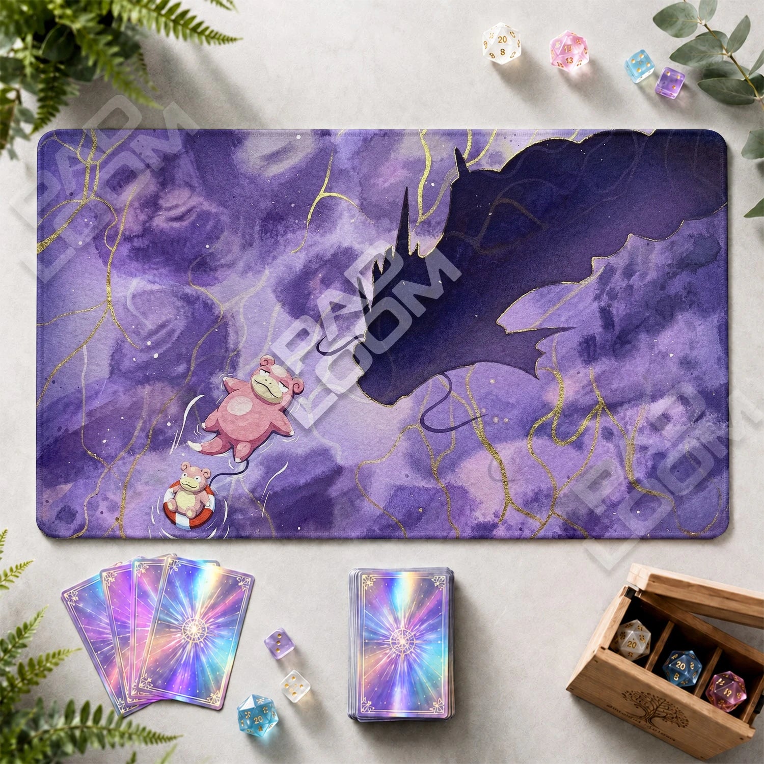Slowpoke Lake Playmat - Pokemon TCG - view 2