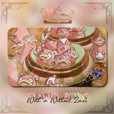 Slowpoke Spa Playmat - Pokemon TCG Mat