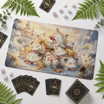 Poro Honeyfrost Playmat - LoL Riftbound TCG Mat