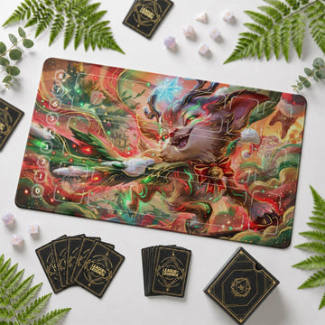 Smolder Holiday Playmat - LoL Riftbound TCG Mat
