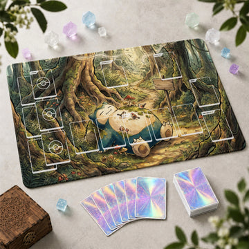 Snorlax Forest Playmat - Pokemon TCG Mat