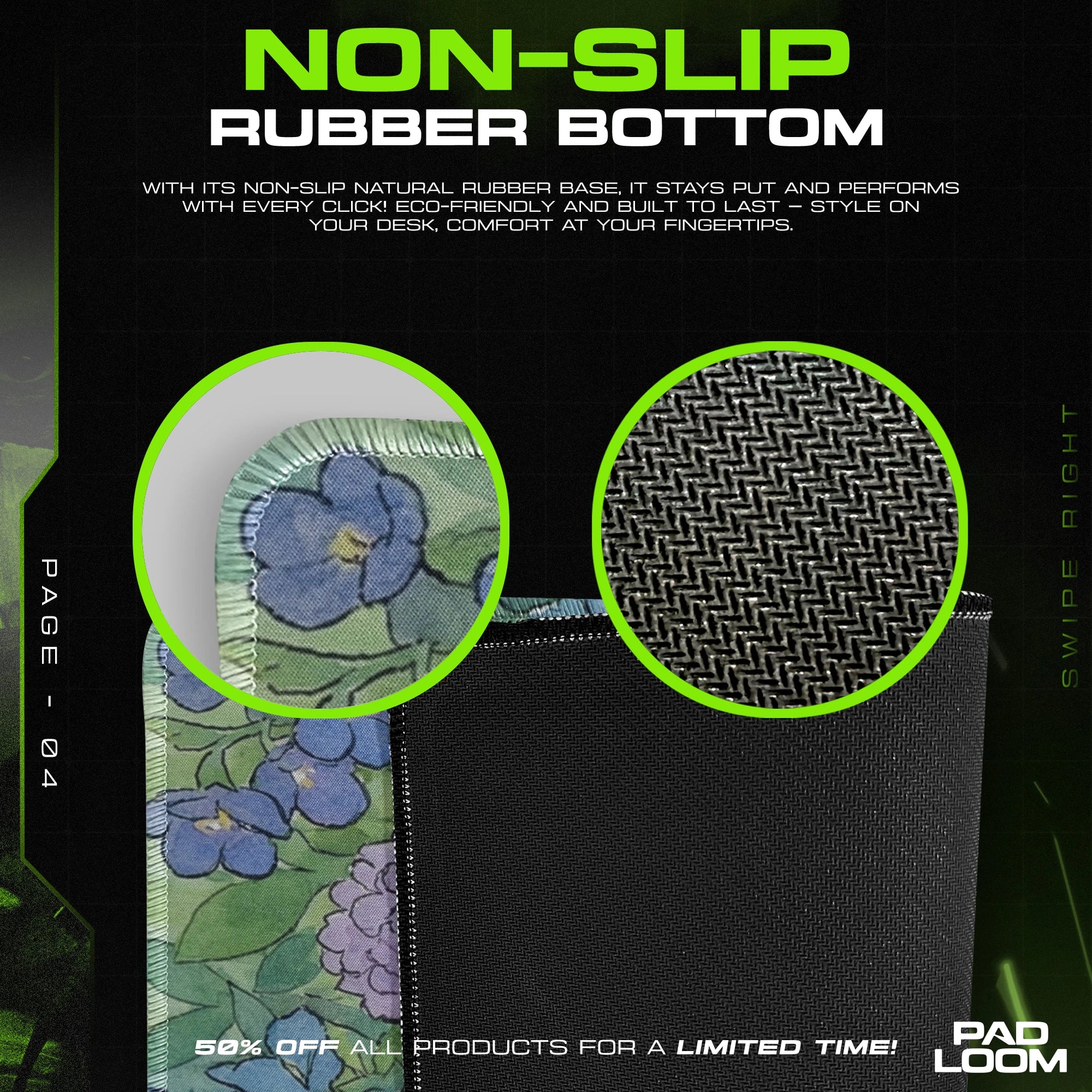 Snorlax Hydrangea Nap Mouse Pad - Pokémon Desk Mat