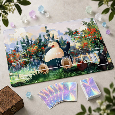 Snorlax Orchard Playmat - Pokemon TCG Mat