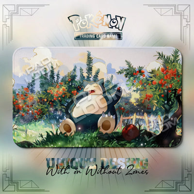 Snorlax Orchard Playmat - Pokemon TCG Mat