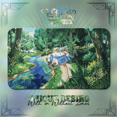 Snorlax Stream Playmat - Pokemon TCG Mat